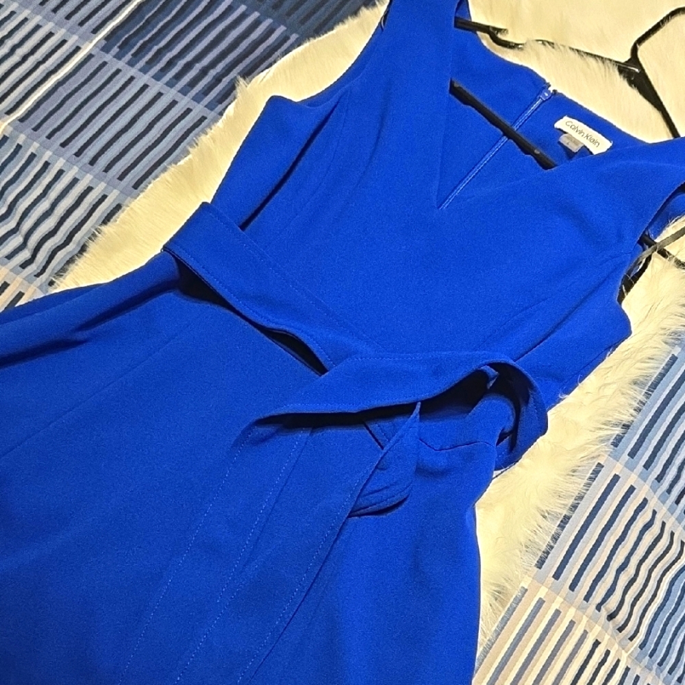 Calvin Klein Royal Blue Dress
